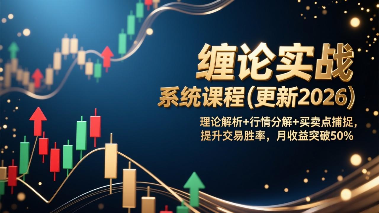 缠论实战系统课程(更新2026-情久项目网