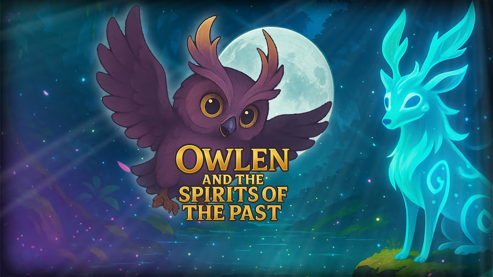 猫头鹰与过去的幽灵 .Owlen and the Spirits of the Past 英语-情久项目网