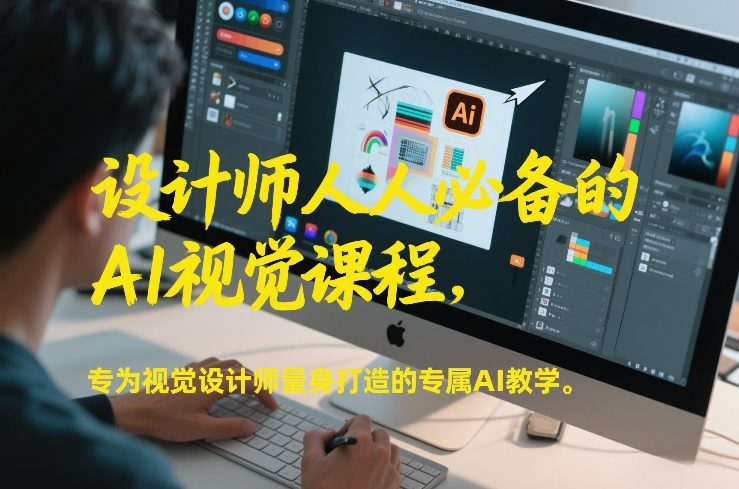设计师人人必备的AI视觉课程，专为视觉设计师量身打造的专属AI教学-情久项目网