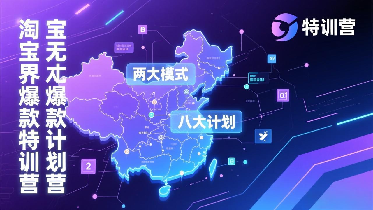 淘宝无界爆款训练营：2026年1月杭州线下高端集训课，3天构建两大模式八大计划体系-情久项目网