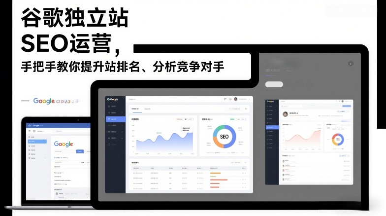 谷歌独立站SEO运营，手把手教你提升网站排名、分析竞争对手(更新2026)-情久项目网