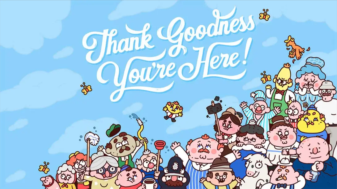 【美版】谢天谢地你来了！ .Thank Goodness You’re Here! 中文-情久项目网