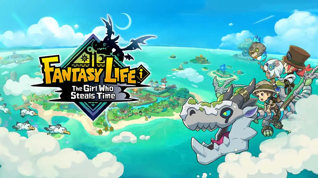 【美版】幻想生活ｉ 转圈圈的龙和偷取时间的少女 .FANTASY LIFE i: The Girl Who Steals Time 中文-情久项目网