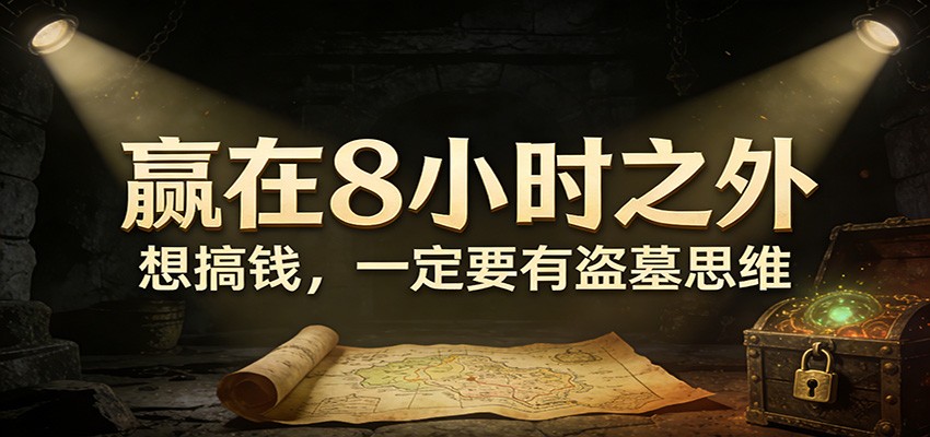 公众号付费文章《赢在8小时之外，想搞钱，一定要有盗墓思维》-情久项目网