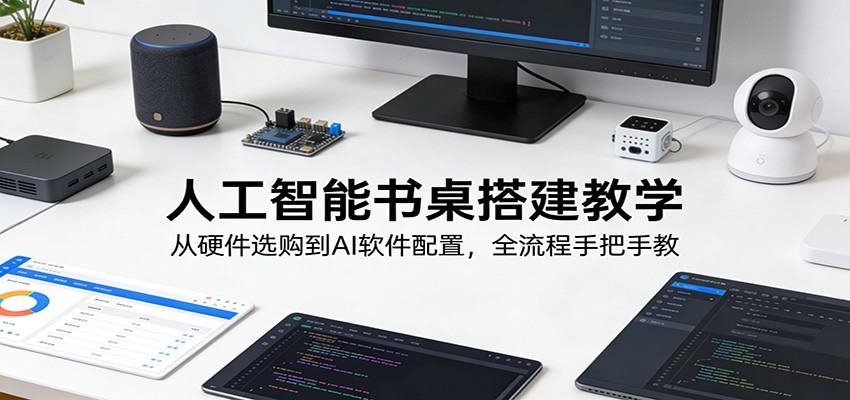 人工智能书桌搭建教学：从硬件选购到AI软件配置，全流程手把手教-情久项目网