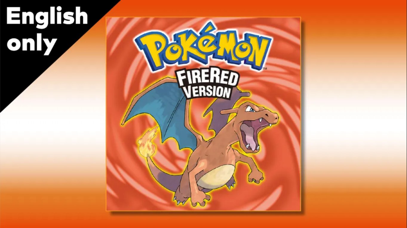 【美版】宝可梦火红 .Pokemon FireRed 中文汉化-情久项目网