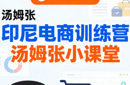 Jack老师·印尼电商训练营+汤姆张小课堂-情久项目网