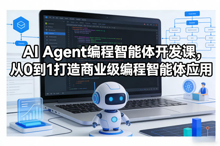 AI Agent编程智能体开发课，从0到1打造商业级编程智能体应用-情久项目网