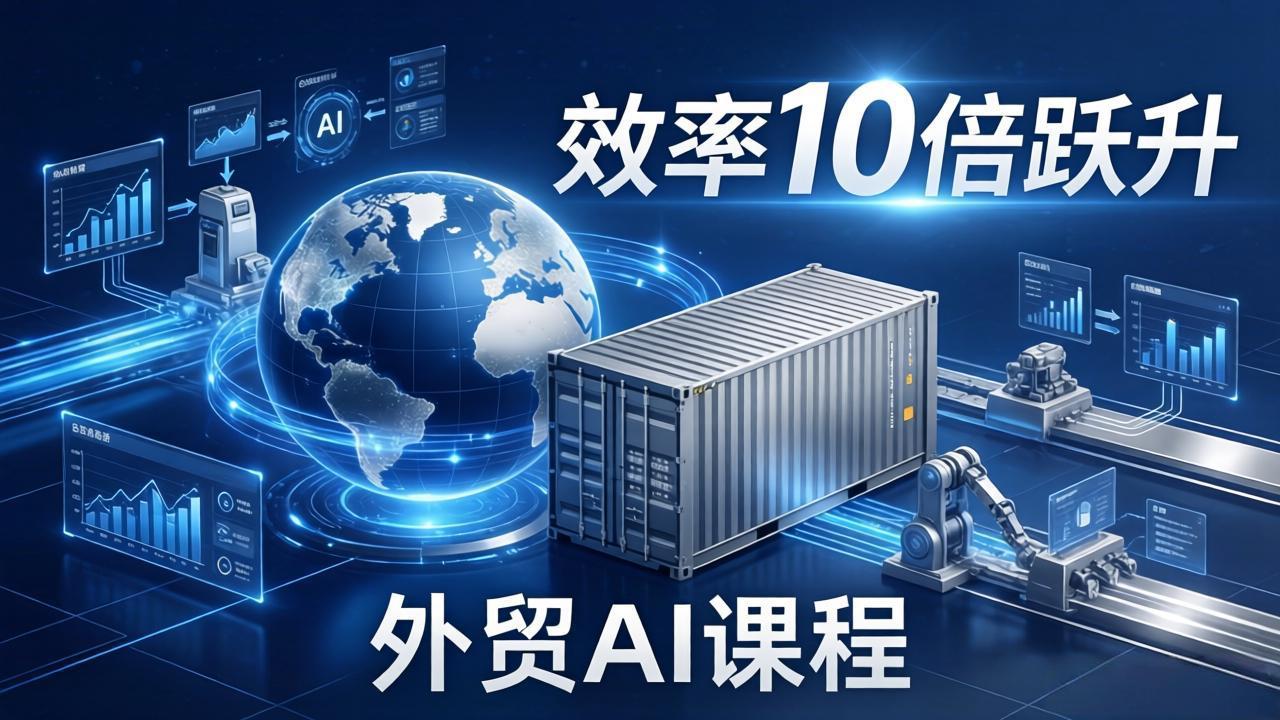外贸人AI破局课：从零部署n8n搭建数字员工，让AI自动执行复杂工作流，效率10倍跃升-情久项目网