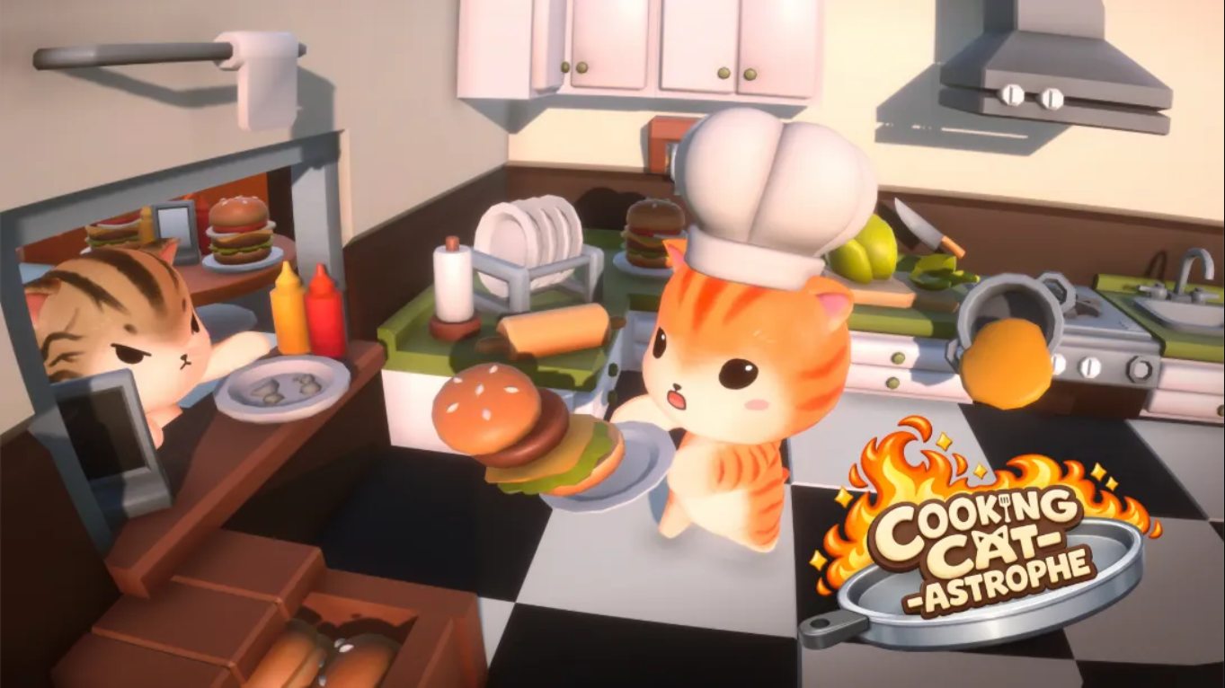 【美版】猫咪闹厨房 .Cooking Cat-Astrophe 中文-情久项目网