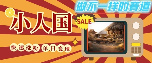 DeepSeek+绘图+视频制作小人国微观视频，小白轻轻松松上手，条条爆款，条条变现，单日就能收益-情久项目网