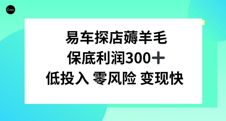 易车APP首页十亿补贴活动，选择到店补贴，保底利润300+-情久项目网