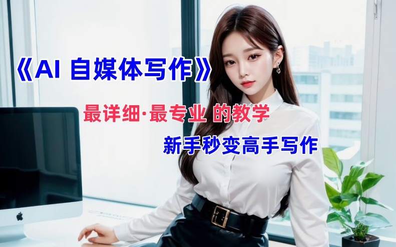 AI自媒体文章创作全网最详细教程，新手秒变写作高手，多方位发展-情久项目网