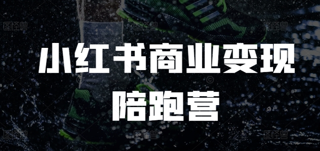 小红书商业变现陪跑营，小红书电商教程-情久项目网
