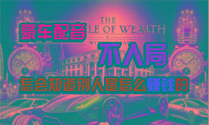 炫富神器，简单无脑粘贴复制，闷声发财，当天见收益，无上限封顶-情久项目网