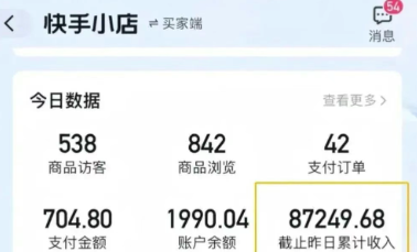 快手图文带货新玩法，用这个方法零门槛，6个月收入87249(保姆级详细教程)-情久项目网