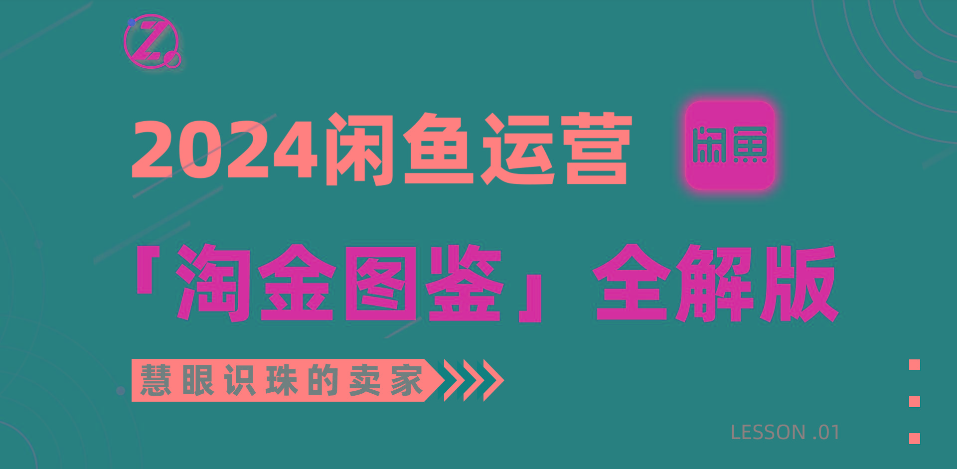 (9738期)2024闲鱼运营，【淘金图鉴】全解版-情久项目网