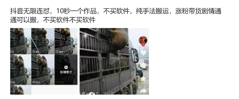 抖音无限连怼，10秒一个作品不买软件，纯手法搬运，涨粉带货剧情通通可以搬-情久项目网