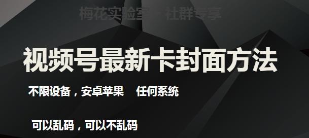梅花实验室社群最新卡封面玩法3.0，不限设备，安卓苹果任何系统-情久项目网