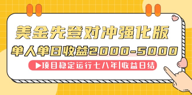 连续8年创单日收入NO.1项目，日收益2000-5000-情久项目网