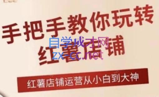 海燕老师·2024手把手教你玩转红薯店铺-情久项目网