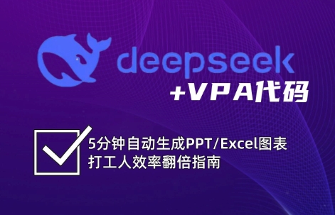 DeepSeek从入门到精通：解锁Excel和VBA高效办公新技能-情久项目网