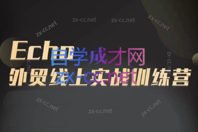 Echo老师·外贸线上实战训练营-情久项目网