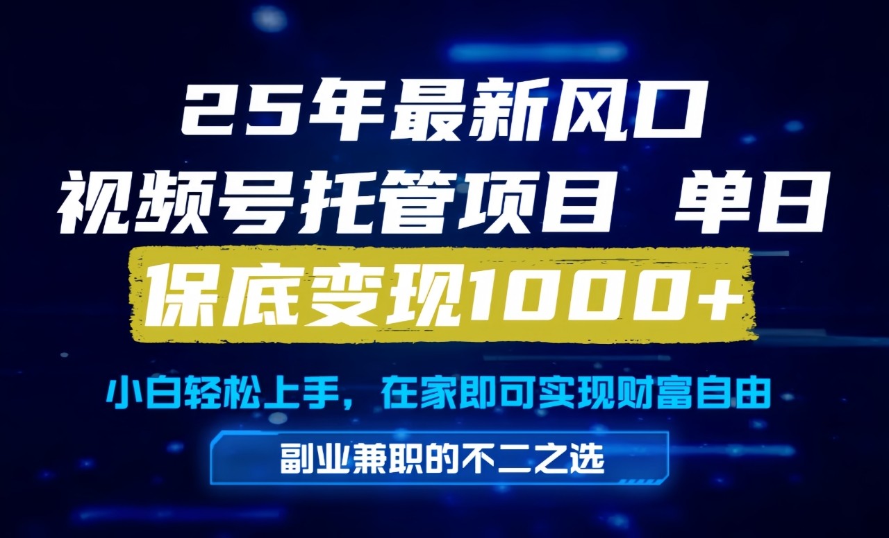 真正的懒人项目，妥妥的福利，先到先得，单日保底1000+-情久项目网