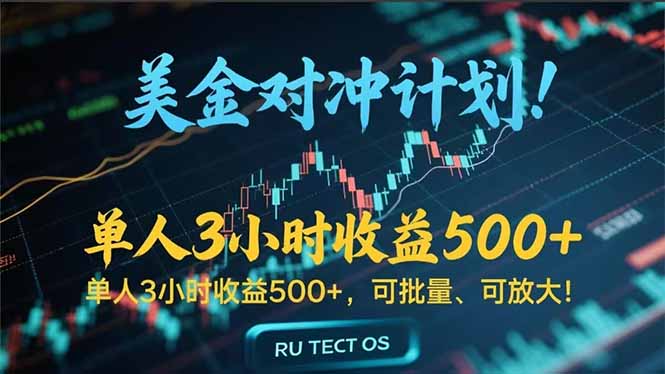 长久稳定的撸美金项目，平均3小时收入 500+，可公司实地考察实地操作！-情久项目网