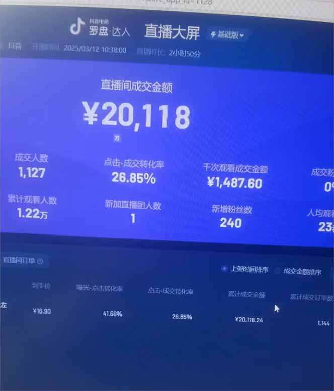 图片[3]-日赚6000+！抖音小时达Ai无人直播躺赚新风口，0门槛吃官方亿级流量！-情久项目网