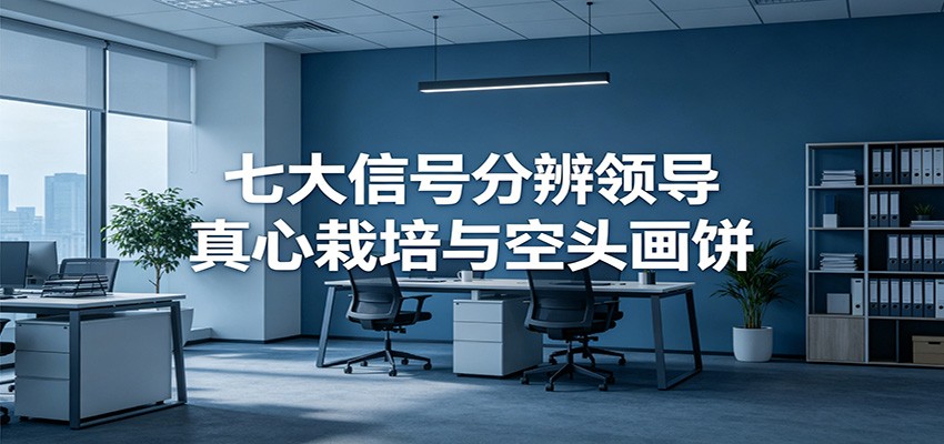 付费文章《七大信号分辨领导真心栽培与空头画饼》读懂管理背后人性逻辑-情久项目网