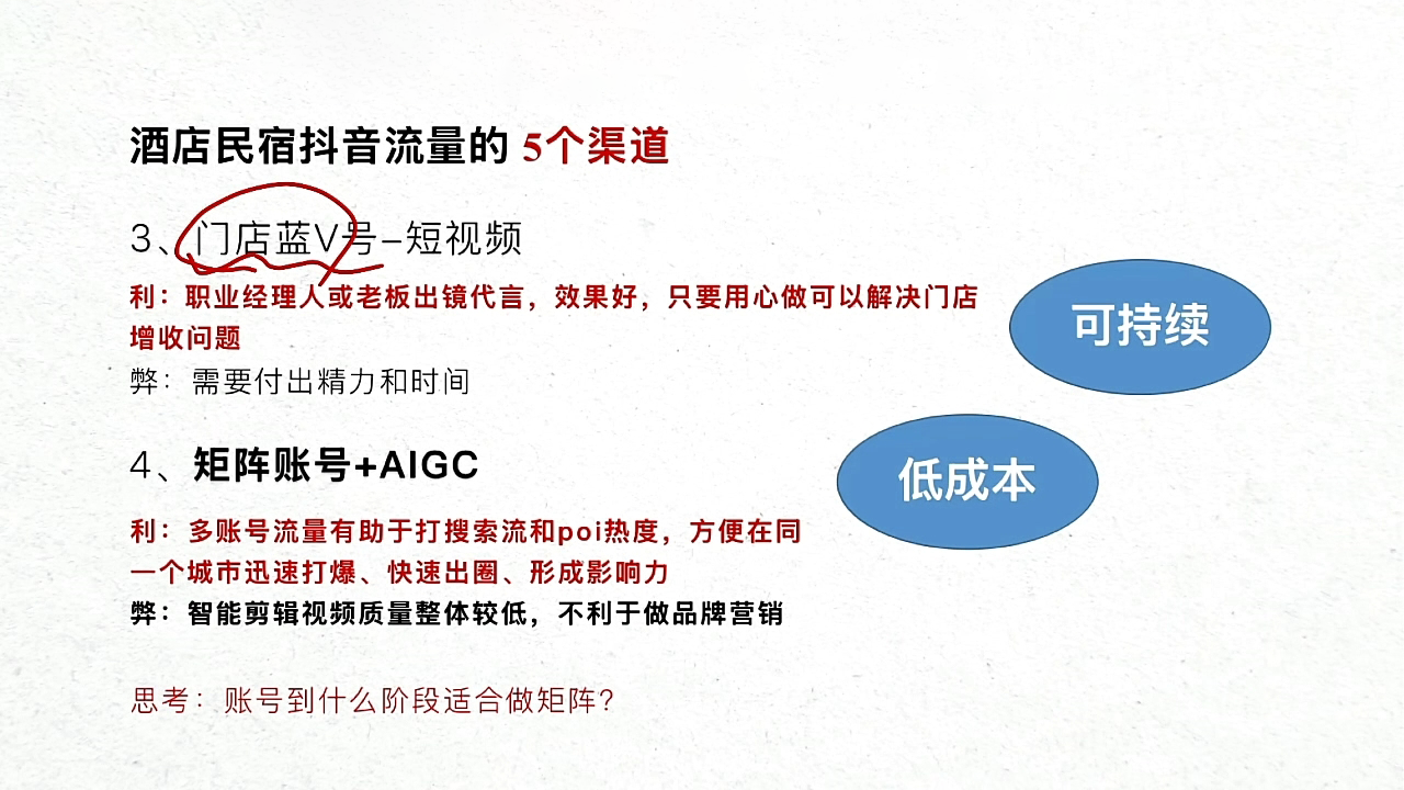 姜老师·抖音本地生活酒店民宿运营-情久项目网