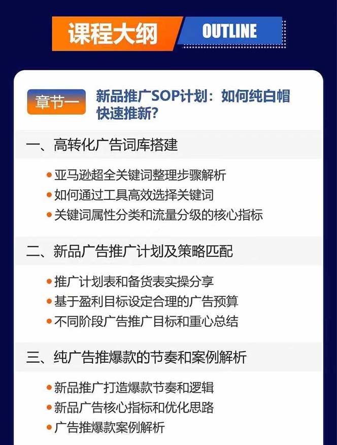 图片[3]-亚马逊爆款广告训练营：掌握关键词库搭建方法，优化广告数据提升旺季销量-情久项目网