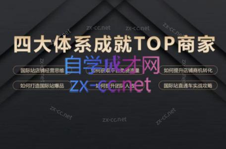 华曜·阿里巴巴国际站认知及直通车实操课程-情久项目网