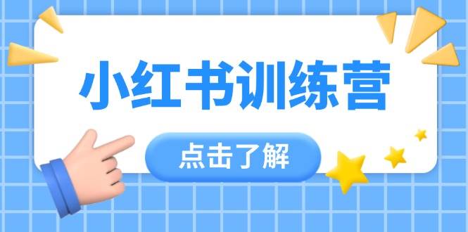 小红书训练营，助小白入门，掌握技巧变达人，课程实操又全面(12节课)-情久项目网