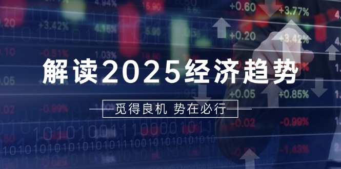 解读2025经济趋势、美股、A港股等资产前景判断，助您抢先布局未来投资-情久项目网
