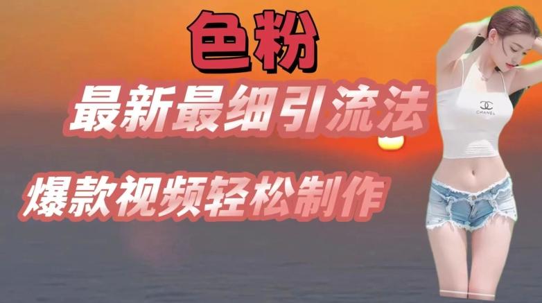 se粉最新最细引流法，七天螺旋起号法，爆款视频轻松制作【揭秘】-情久项目网