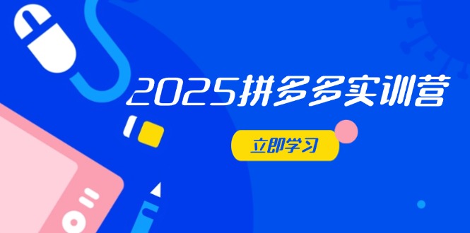 2025拼多多实训营：深度剖析运营关键，助力电商人快速提升-情久项目网