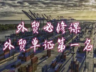 外贸必修课-外贸单证第一名-共勤外贸教程-情久项目网