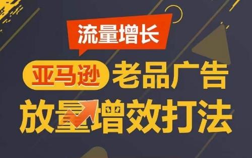 流量增长 亚马逊老品广告放量增效打法，短期内广告销量翻倍-情久项目网