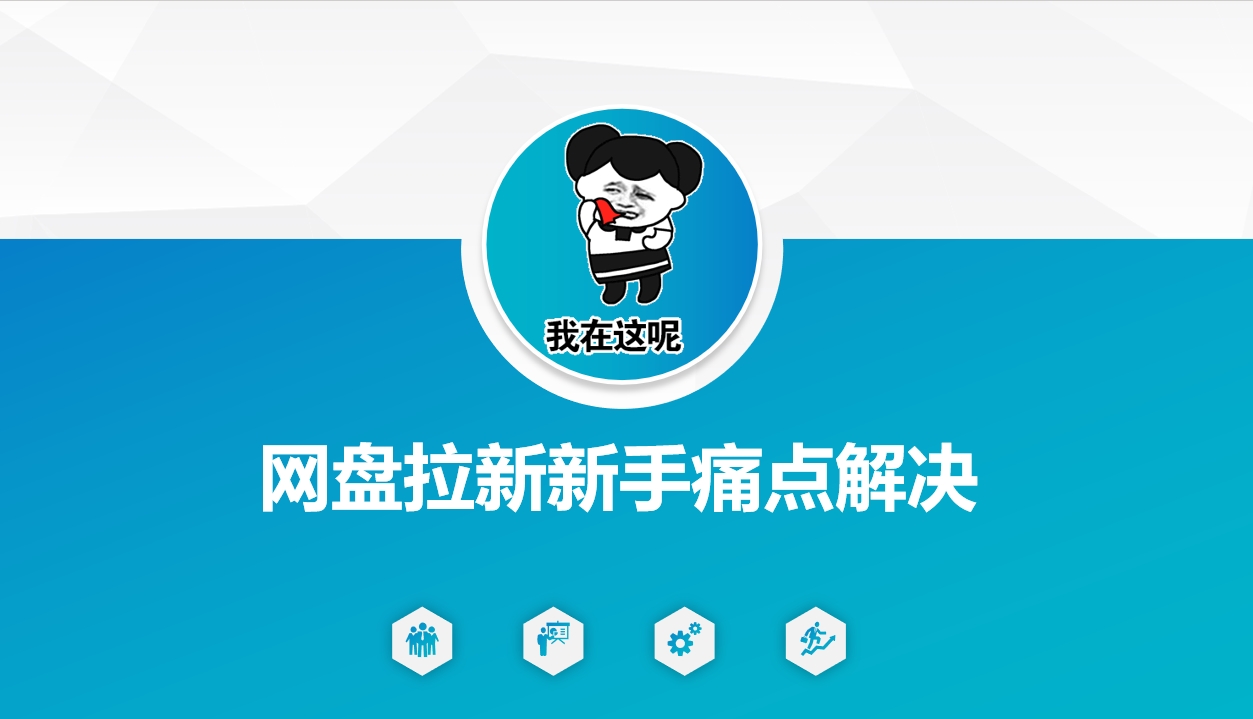 网盘拉新新手痛点解决，网盘引流+变现优化方案-情久项目网