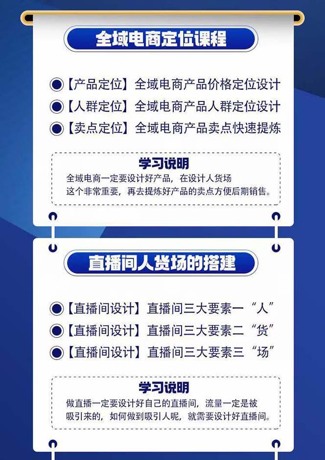 图片[2]-全域电商-粗暴玩法课：10亿销售经验干货分享！定位/免费起号/千川投流-情久项目网