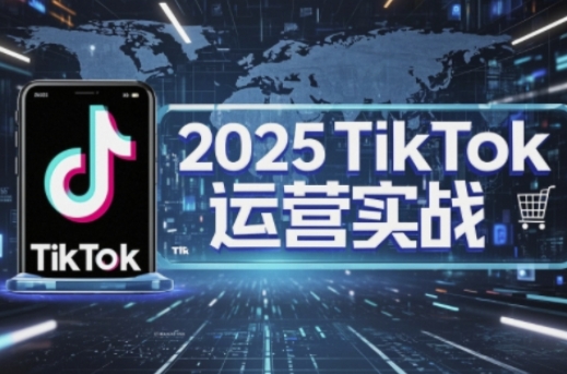 2025TikTok电商运营，掌握TikTok店铺运营核心技巧，实现低成本高转化-情久项目网