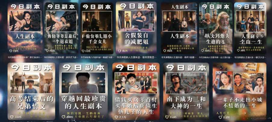 人生观察员短视频实战教学，沉浸式剧情创作，零基础打造爆款视频，接商单广告，独家精选分成收益-情久项目网