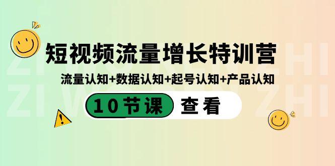 短视频流量增长特训营：流量认知+数据认知+起号认知+产品认知（10节课）-情久项目网