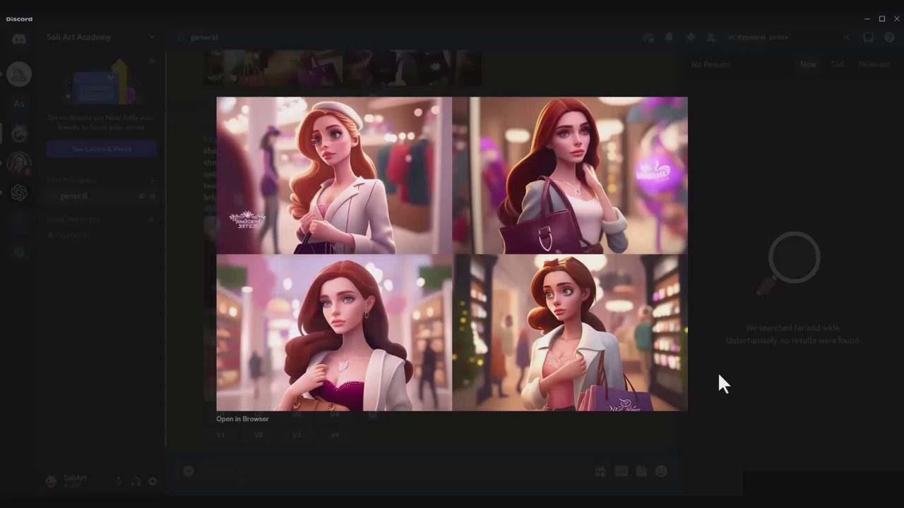 图片[5]-掌握 MidJourney V5 AI + ChatGPT创建一致的角色设计图像-22节课-中英字幕-情久项目网