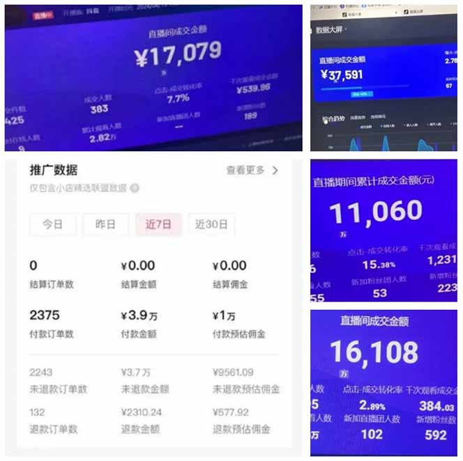 AI智能无人直播，无需出镜，单日收益1000+-情久项目网